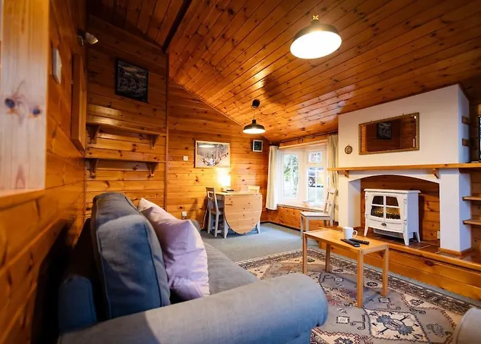 Cozy Norwegian Style Log Cabin In Rural Snowdonia - 2 Bedrooms & Parking By Seren Short Stays